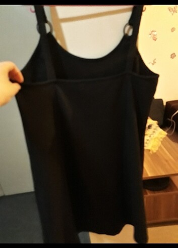 xl Beden siyah Renk Elbise yazlık 