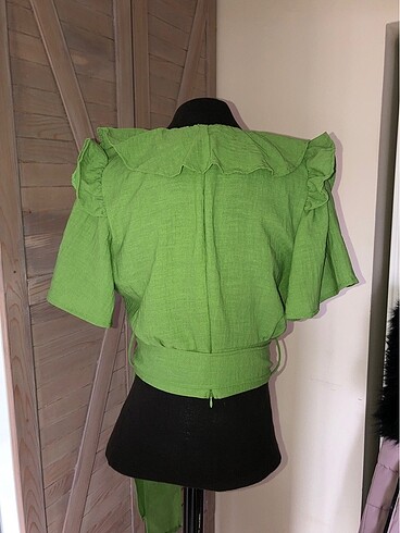 Fırfırlı bluz - Görsel 2