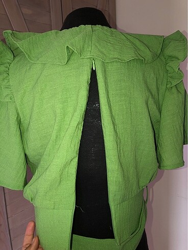 Fırfırlı bluz - Görsel 4