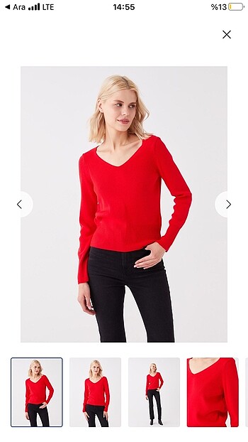 V yaka kazak - Görsel 2