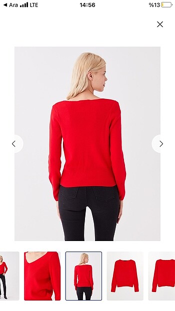 V yaka kazak - Görsel 3