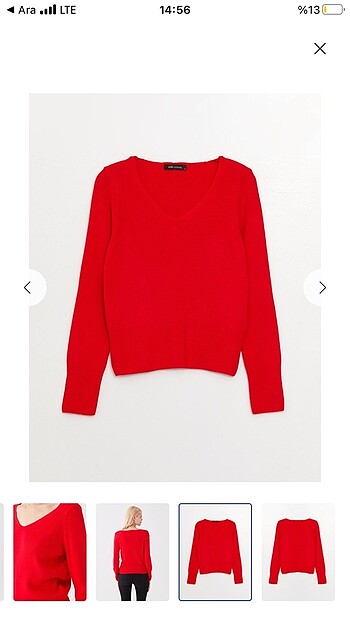 V yaka kazak - Görsel 5