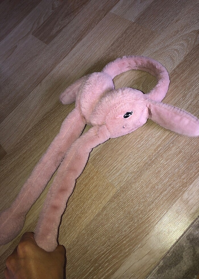 Peluş hareketli pompalı kulaklık - Görsel 3