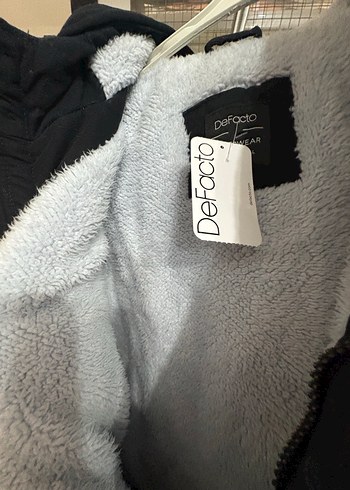 Erkek  Siyah Fermuarlı Ceket - Görsel 3