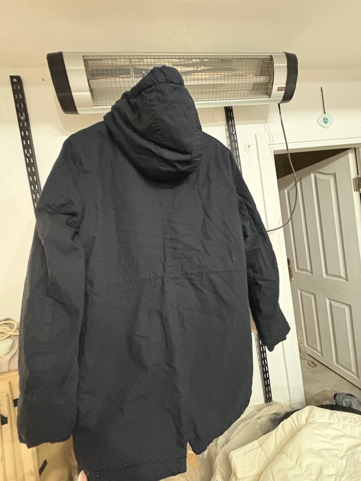 Erkek  Siyah Fermuarlı Ceket - Görsel 4