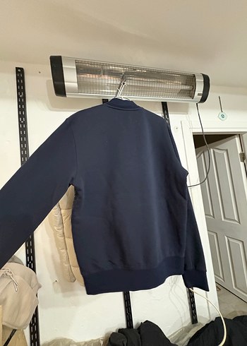 Kadın Gri Bomber Ceket Fermuarlı - Görsel 4