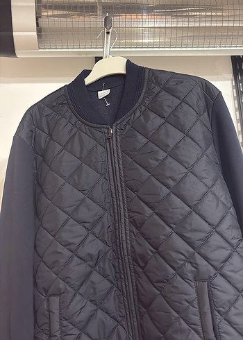 Kadın Gri Bomber Ceket Fermuarlı - Görsel 5