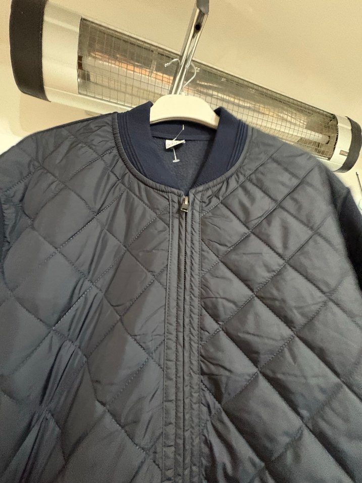 Kadın Gri Bomber Ceket Fermuarlı - Görsel 2