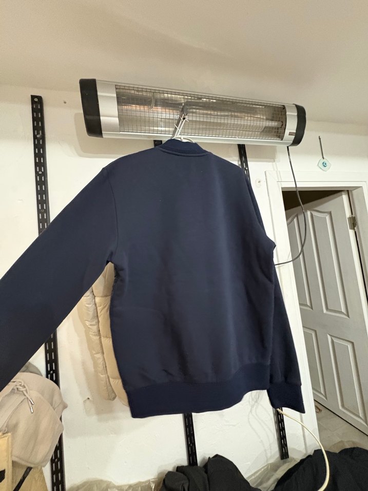 Kadın Gri Bomber Ceket Fermuarlı - Görsel 4