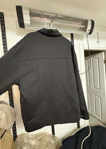 Siyah Düğmeli Erkek Midi Ceket - Görsel 4