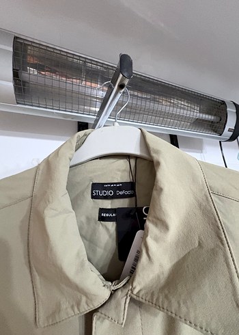 Bej Düğmeli Erkek Midi Ceket - Görsel 3