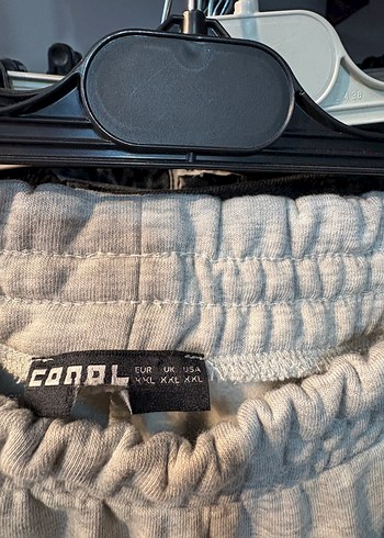 Kadın Gri Pamuklu Rahat Kesim Eşofman - Görsel 2