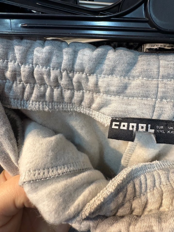 Kadın Gri Pamuklu Rahat Kesim Eşofman - Görsel 3