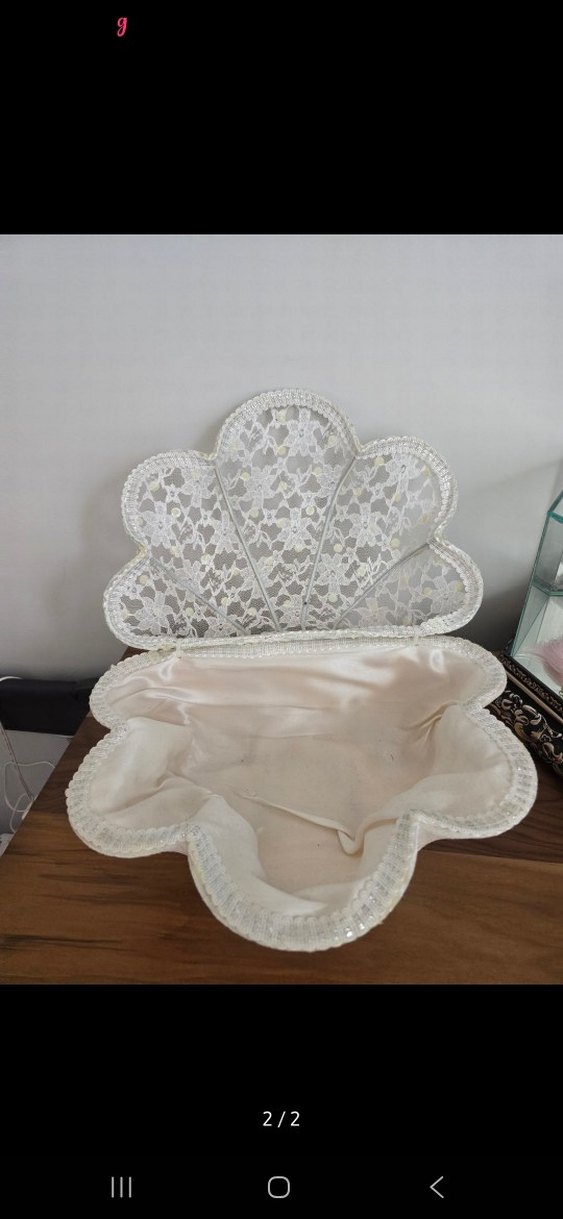 Vintage Dantel Beyaz Gelin Aksesuarı - Görsel 2