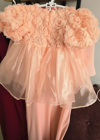 Le Mabelle Somon Tül Detaylı Kız bebek anne kombın - Görsel 4