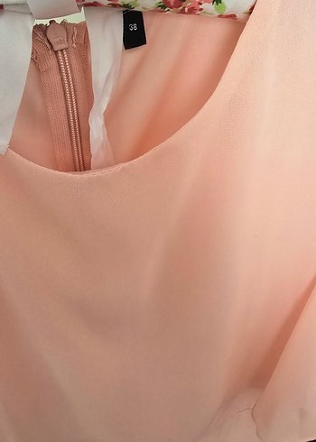 Le Mabelle Somon Tül Detaylı Kız bebek anne kombın - Görsel 3