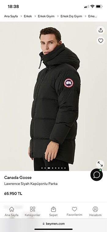 Diğer Canada goose mont