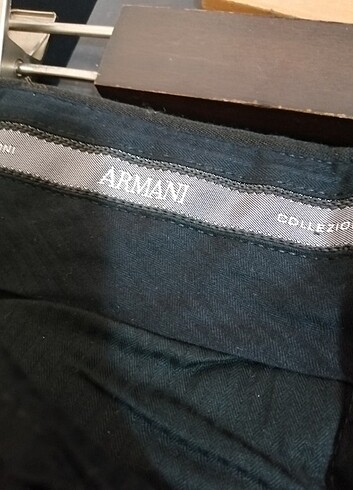 46 Beden siyah Renk Armani pantolon