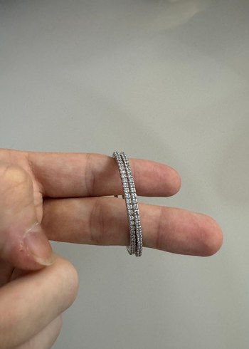 Accessorize Gri Taşlı Halka Küpe