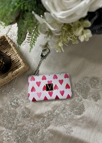 Victorias Secret cüzdan - mini makyaj çantası