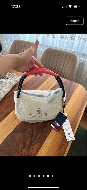 Beden beyaz Renk Tommy Hilfiger Çanta