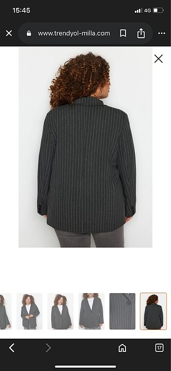 44 Beden Trendyol milla Blazer Ceket