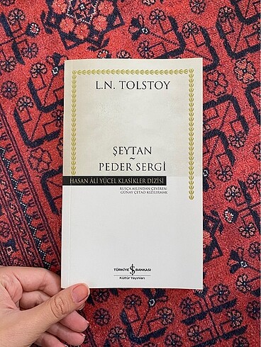 Tolstoy şeytan peder sergi iş bankası yayınları
