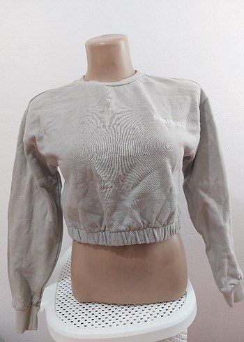 Trendyol & Milla Gri Kadın Loose Fit Sweatshirt