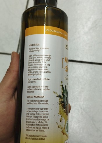 Zühreana Ananas Sirkesi - Görsel 4