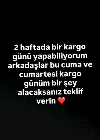 Kargo bilgi