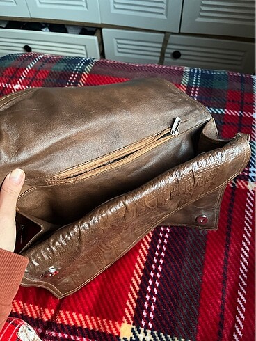 Deri çanta - Görsel 4