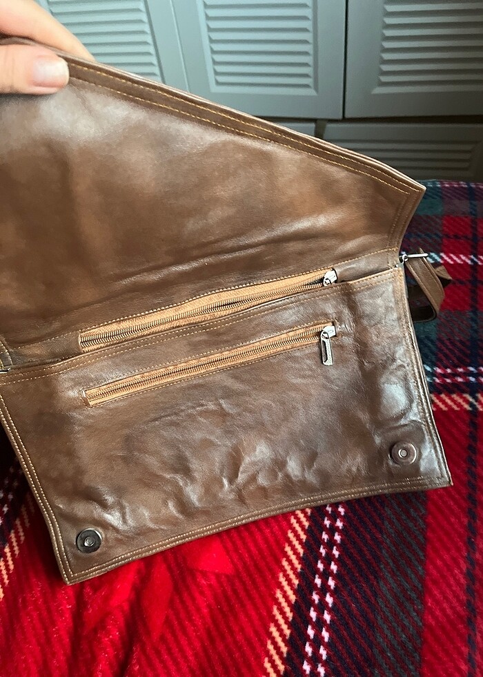 Deri çanta - Görsel 3