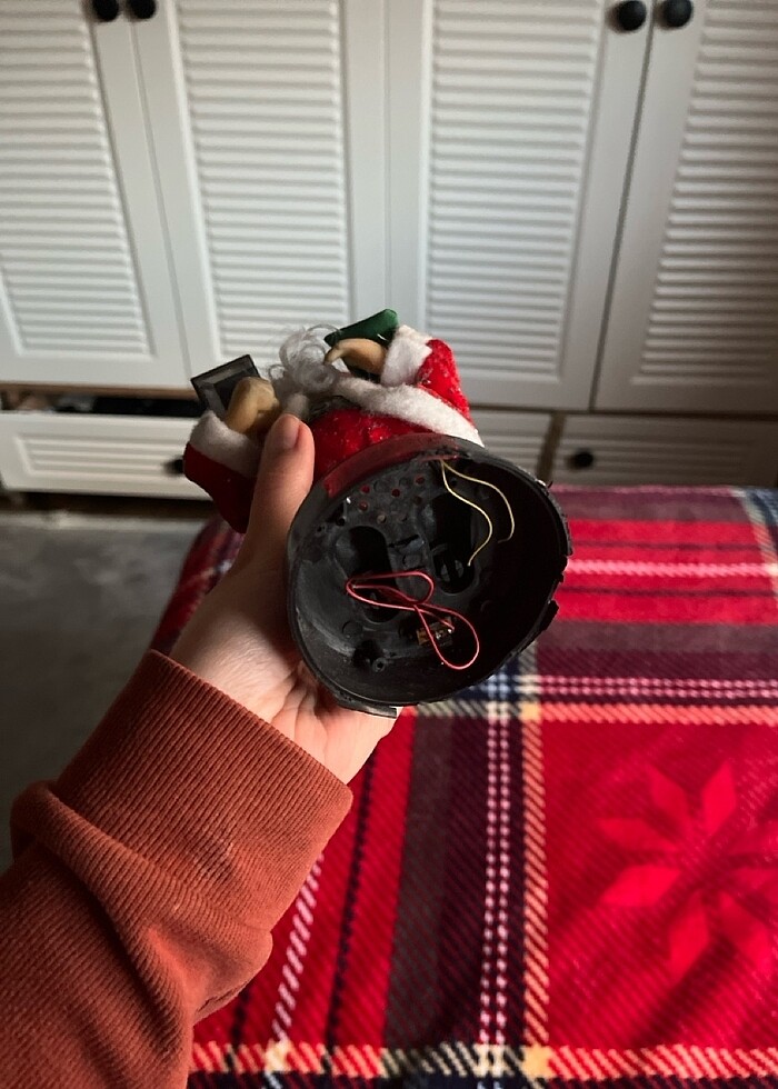 Işıklı noel baba - Görsel 3