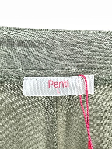 l Beden haki Renk Penti Düz Kesim %70 İndirimli.