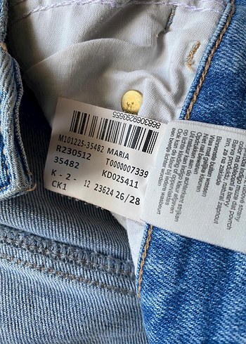 MAVİ Mavi Midi Boy Regular Fit Kadın Kot Pantolon - Görsel 3