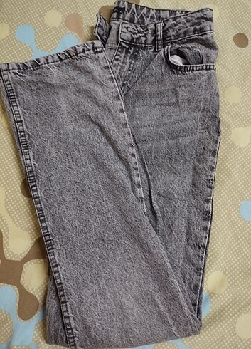 38 Beden Milla straight gri jean