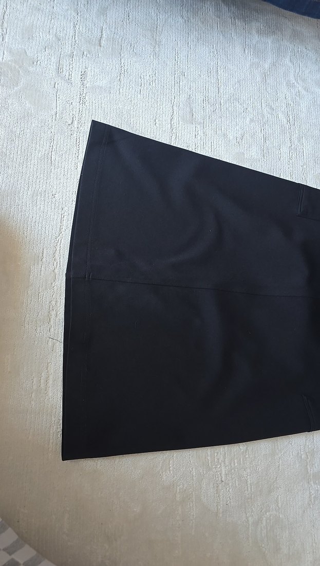 Siyah Kadın straplez elbise - Görsel 4