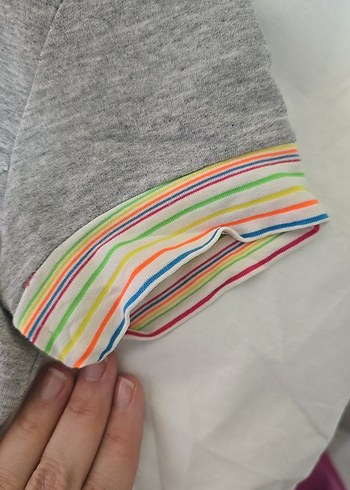 Gri Kadın Kısa Kollu Mini Elbise - Görsel 4