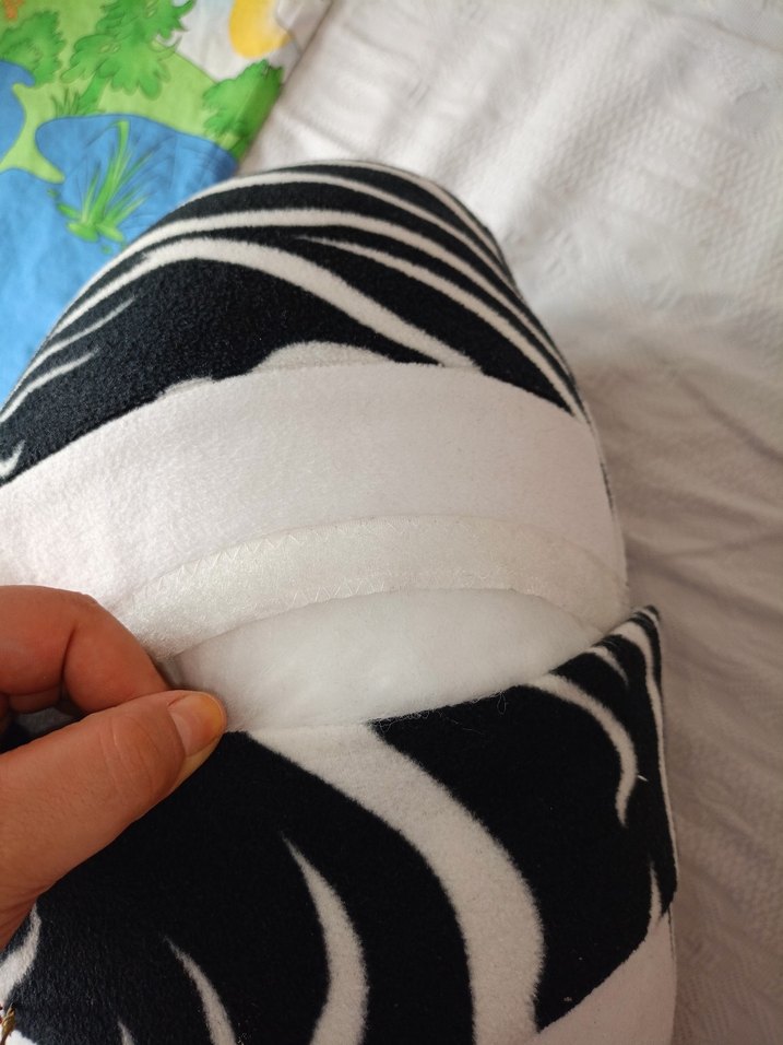 Zebra Desenli Emzirme ve Hamile Yastığı - Görsel 4