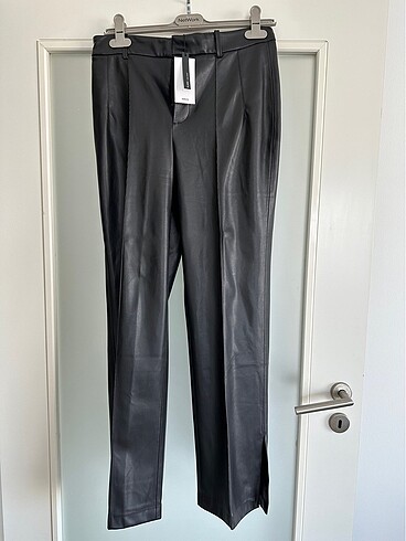 MNG deri pantalon sıfır etiketli