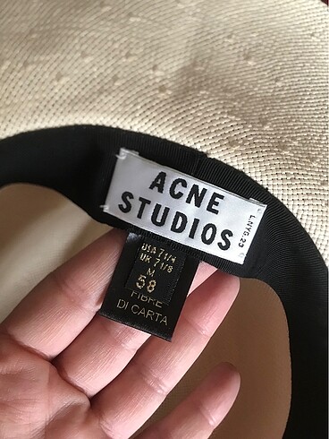  Beden Acme studios şapka sıfır