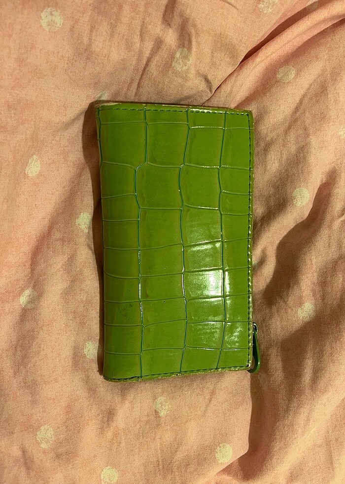 Stradivarius Kadın Yeşil Cüzdan - Görsel 2