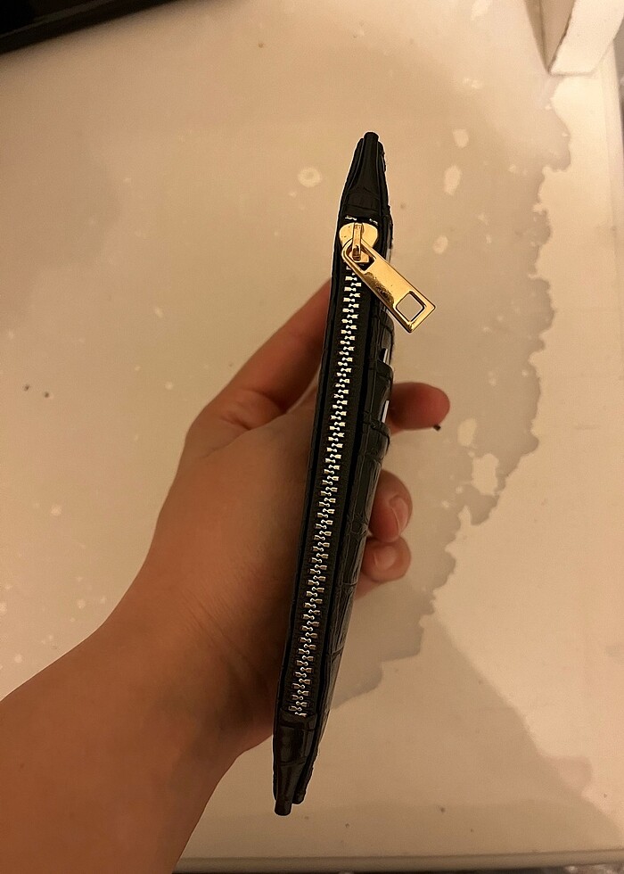 Siyah Deri Kartlık Cüzdan - Görsel 3