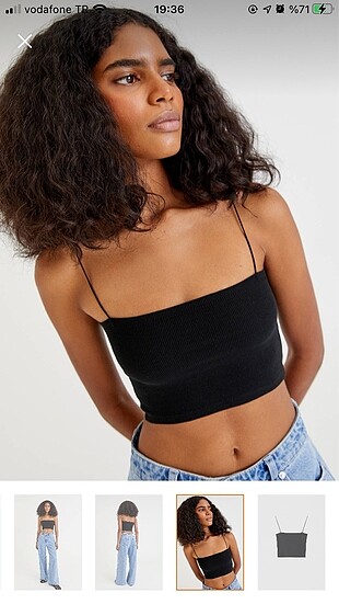 Pull and bear crop top