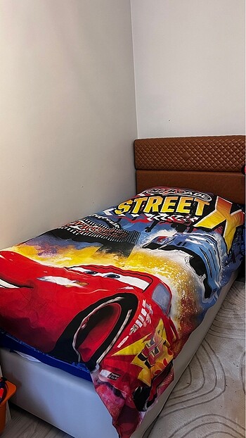 Beden çeşitli Renk Taç Linens Arabalar Disney Lisanslı Tek Kişilik Nevresim Takımı