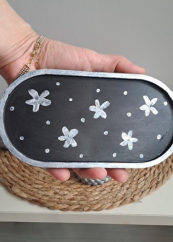 Bohem Siyah El Yapımı Dekoratif Set - Görsel 2