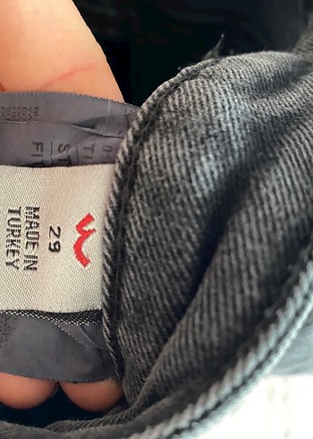 Gri Mini Denim Kadın Kot Şort - Görsel 3