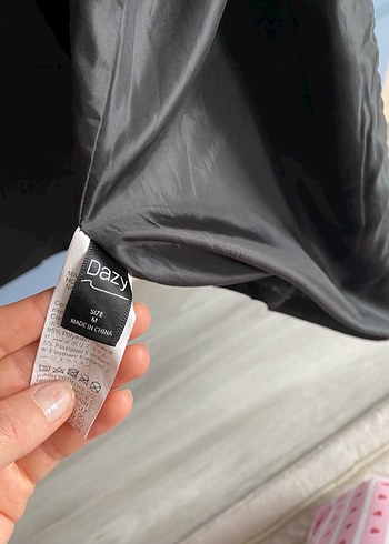 Şeffaf Siyah Gotik Blazer ceket - Görsel 3