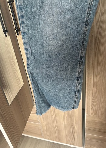 s Beden Gevşek Kesim Kadın Kot Pantolon