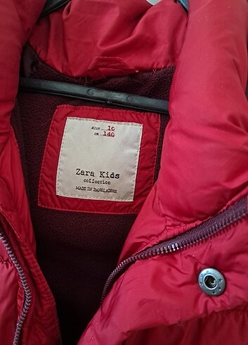 10 Yaş Beden Zara erkek çocuk mont
